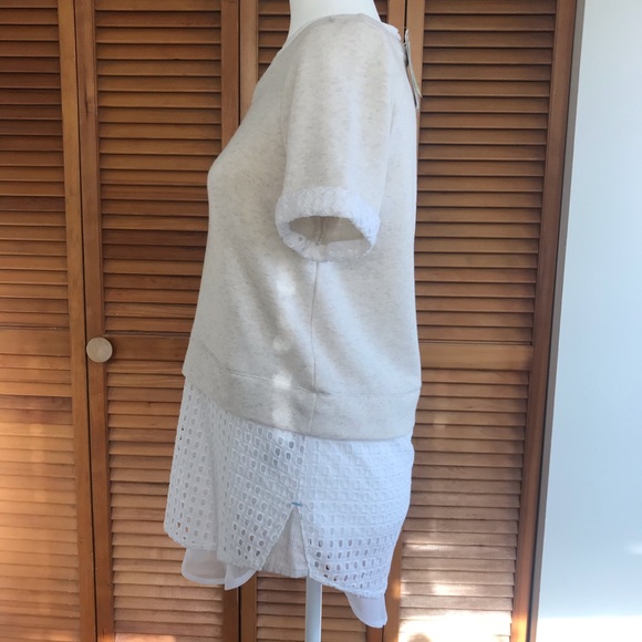 •Anthropologie• Postmark Sarita Eyelet Layered Top - Picture 6 of 16